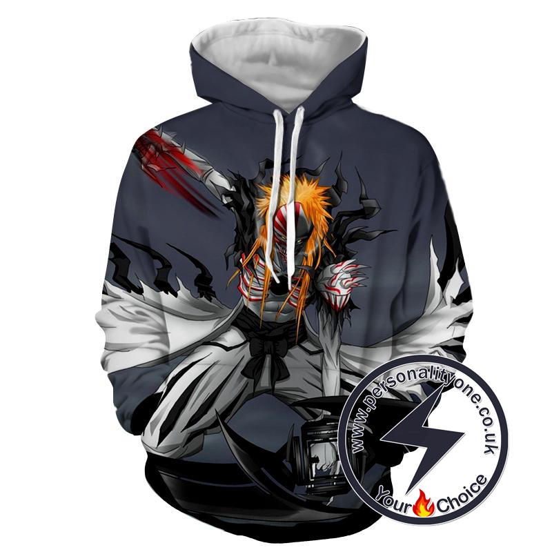 Ichigo Kurosaki - Bleach 3D - Bleach Hoodies